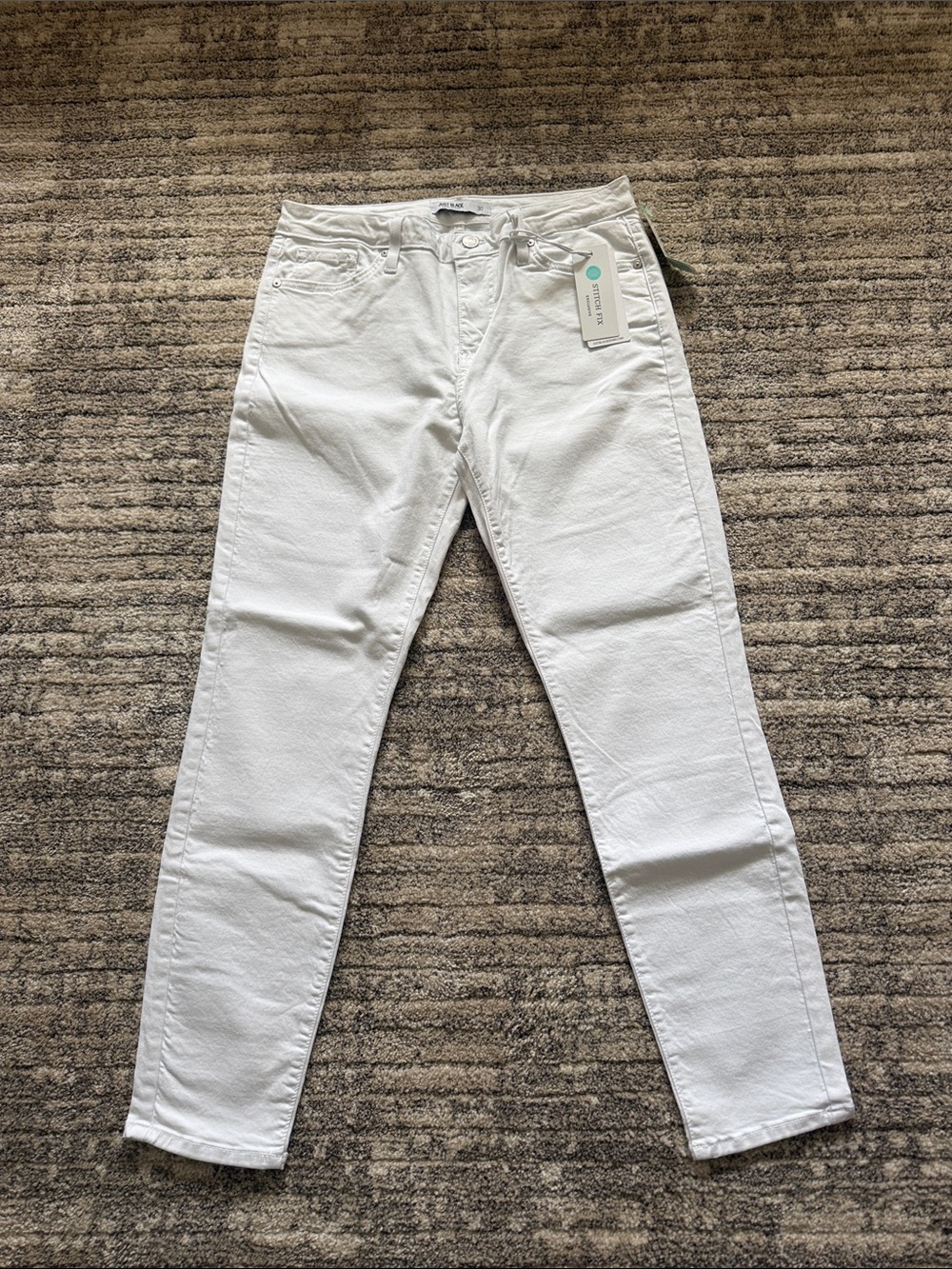 Just Black Women’s Skinny Jeans in White